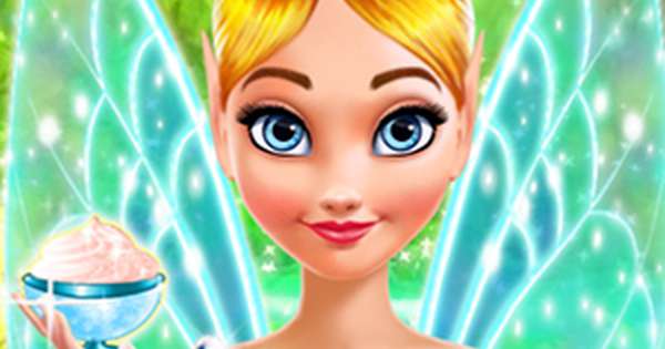 Maquillar a Tatiana, el hada centelleante